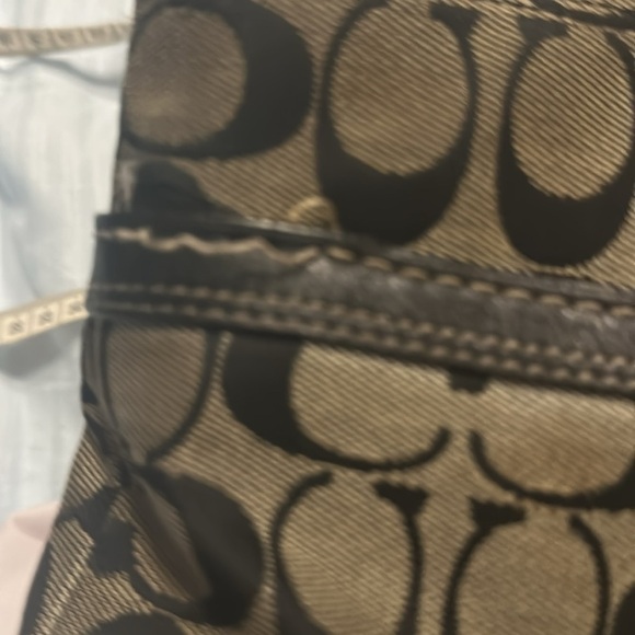 Coach Vintage Hampton F13973
Handbag Signature Jacquard &
Leather - Picture 12 of 16